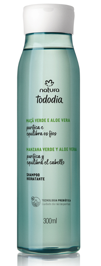 شامبو تودوجيا المرطب بخلاصة التفاح الأخضر والصبار للشعر الدهني 300 مل