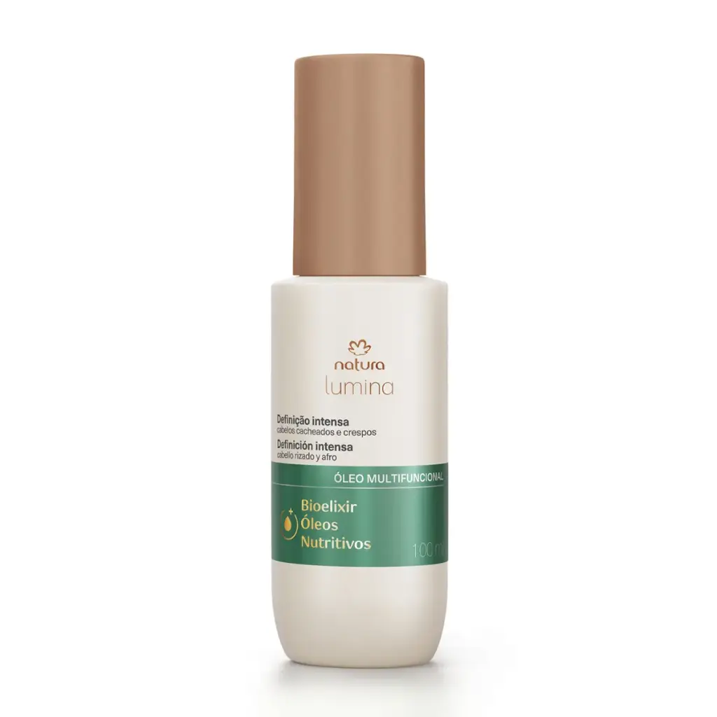 زيت متعدد الوظائف لتعريف الشعر المجعد والكيرلي – ناتورا لومينا – 100 مل