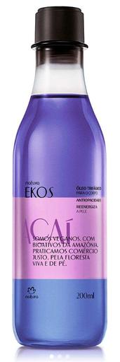 [110643] زيت مرطب ثلاثي الطبقات من إكوس بأساي EKOS OLEO HID DES TRIFASICO ACAI 200ML