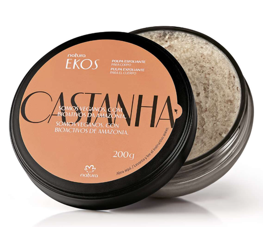 [69825] كريم تقشير مرطب إكوس بالكستناء EKOS HID POLP ESF CASTANHA 200G TERC